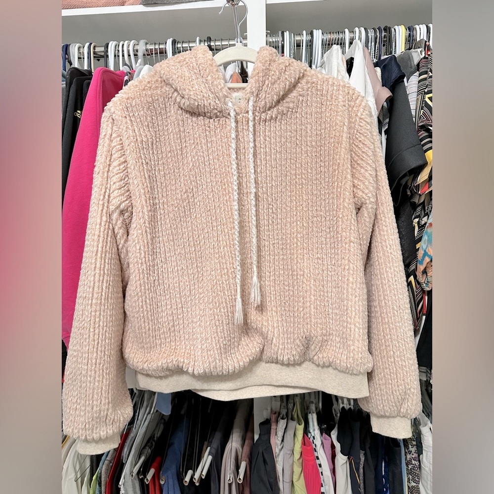 Anthropologie Saturday Sunday NANETTE SHERPA HOODIE